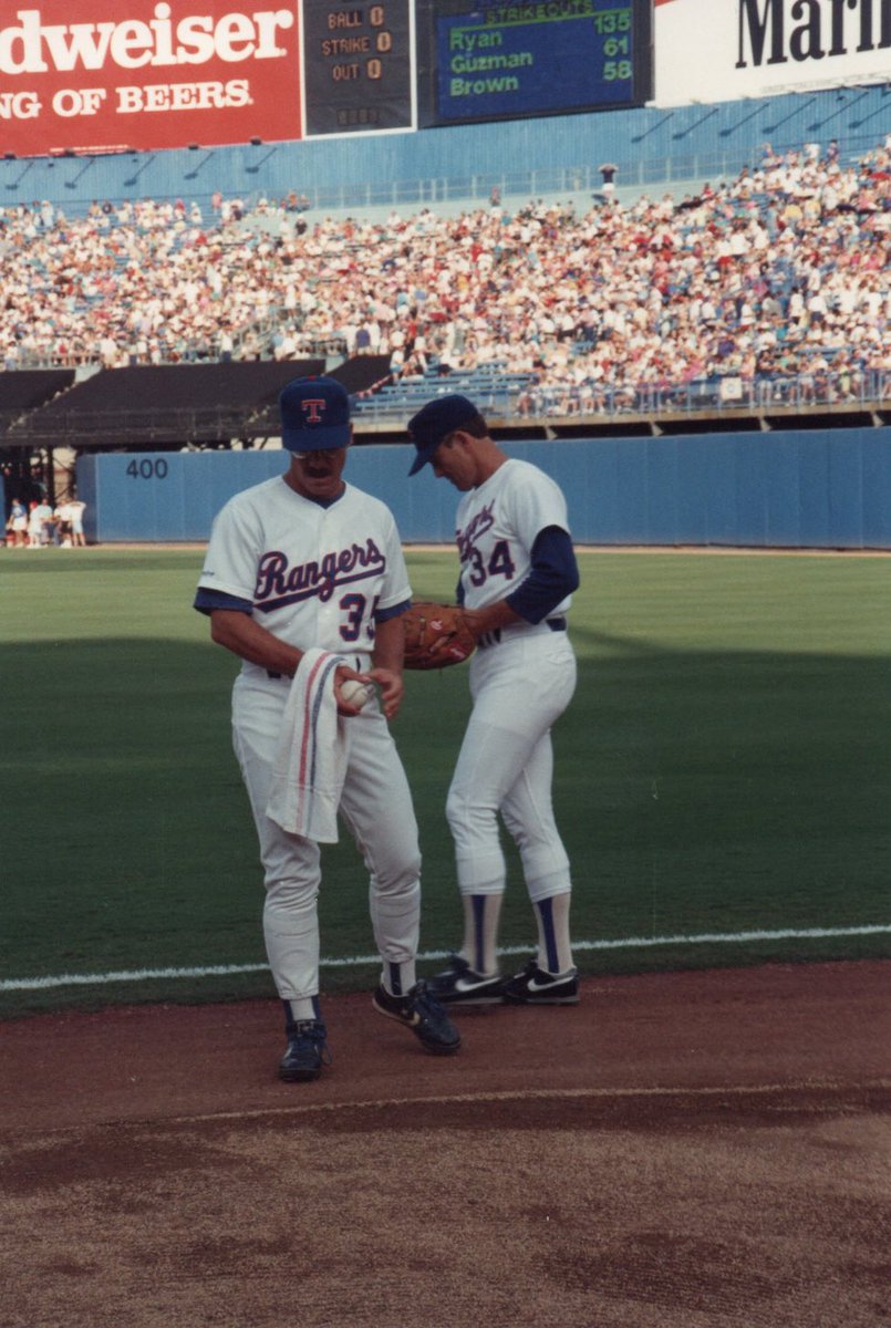 These days with Nolan Ryan were special.
