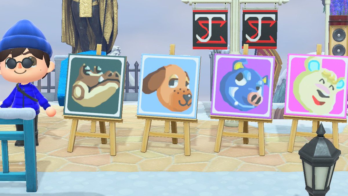 ElvisJack69's tweet photo. Other 4 patterns of villagers faces, I made 103 of 413 in total X'D
#AnimalCrossingNewHorizons #animalcrossing #acnh #どうぶつの森 #NintendoSwitch #animalcrossingpatterns #AnimalCrossingDesigns #pixelart #あつまれどうぶつの森 #あつ森 https://t.co/1MgU0uNjnX
