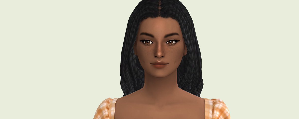 tehqueendia's tweet photo. meet Yvonne Butcher! after living a drama-filled adolescence, all they want is to live a quiet and peaceful life away from all the utter nonsense. 

will they be able to live their best life or will their past drag them back?
#ShowUsYourSims #Sims4Cc #Sims4 https://t.co/g36exXowI8