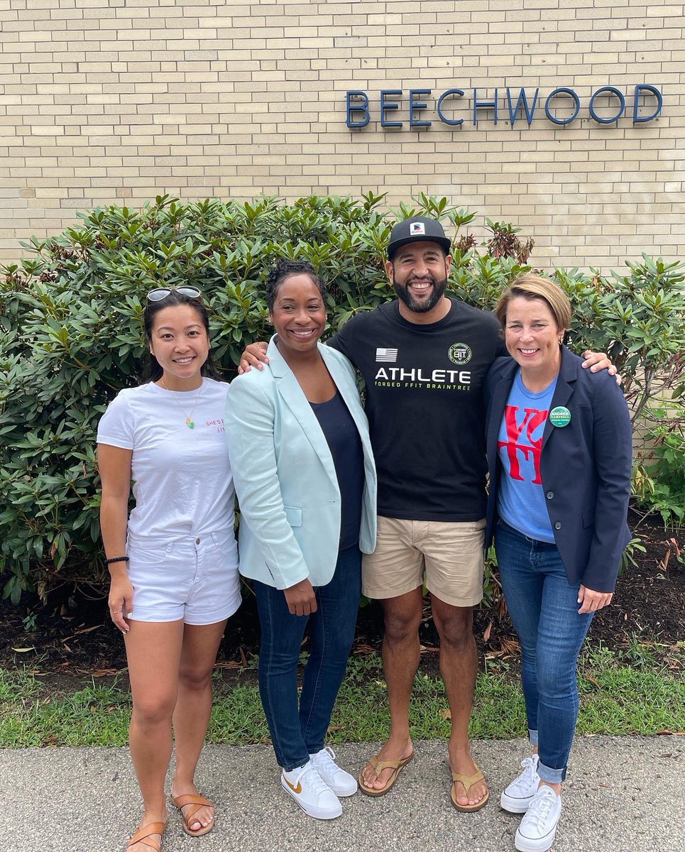Next Gov <a href="/maura_healey/">Maura Healey</a> &amp; next AG @AndreaForAG for #Massachusetts in #quincyma today committing last votes before primary. I’m confident in the strong leadership &amp; integrity they will bring to these roles. Best wishes to them!