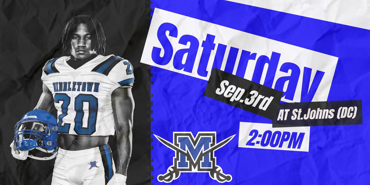 MiddletownFB's tweet photo. 𝗜𝘁’𝘀 𝗚𝗔𝗠𝗘 𝗪𝗘𝗘𝗞! 
#BlueHeartDNA💙🧬 https://t.co/Rpl03xghxL
