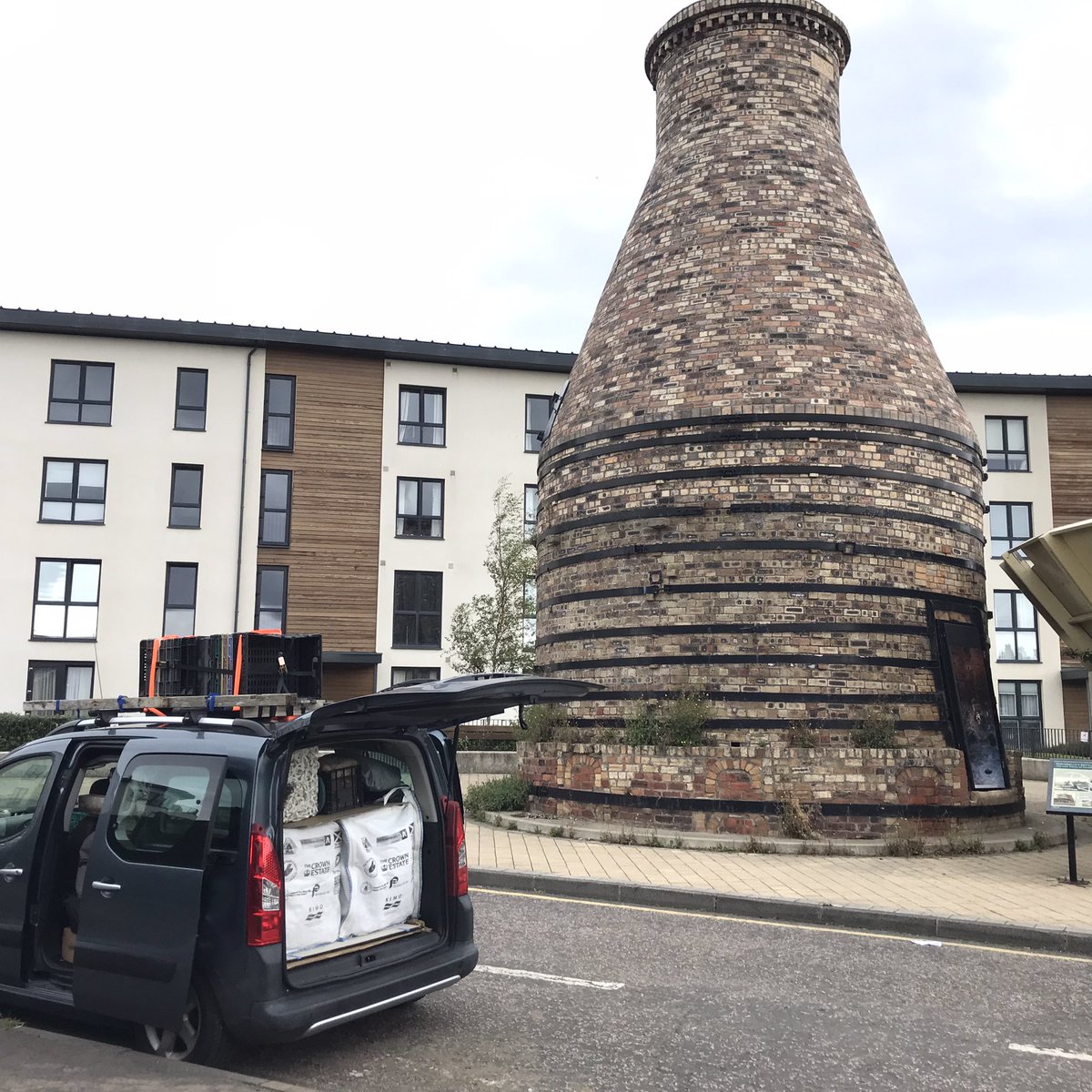 LittoralArt's tweet photo. Thanks for the call out! Just made it to the Portobello kiln - looking forward to reconfiguring 18 #LitterCUBES into my LOST Climate Action Exhibition @artwalkporty next weekend. #MarinePlasricLitter #ClimateCrisis @mcsuk @cathgem2000 @FidraTweets @PlasticAtBay @KSBScotland https://t.co/bYRmz25wcI