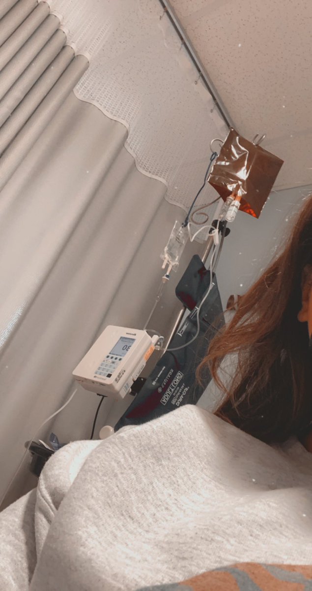 __brookelong's tweet photo. First half infusion of ocrevus in the books. Hoping for remission and to stay in remission https://t.co/44S8YhGbiu