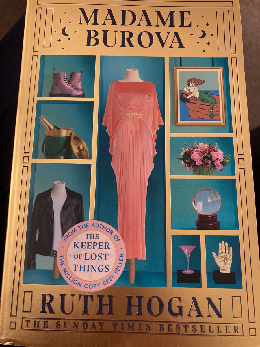 Vampirelinguist's tweet photo. Just finished reading Madame Burova by @ruthmariehogan - what a beautifully written story! I loved The Keeper of Lost Things, so I knew I’d enjoy it, but it surpassed my expectations. Time to read Ruth’s other two novels. #bookwormjoy #reading https://t.co/SZsXV1qJ5A