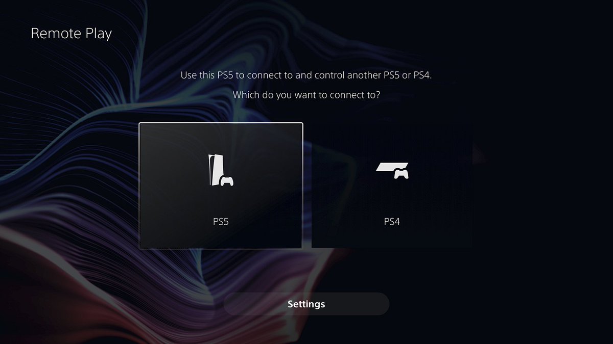 AskPlayStation's tweet image. Using the PlayStation Remote Play app, you can control your PS5 or PS4 console from a compatible mobile device, PC or Mac connected to a high-speed Wi-Fi network: bit.ly/3Toxd84