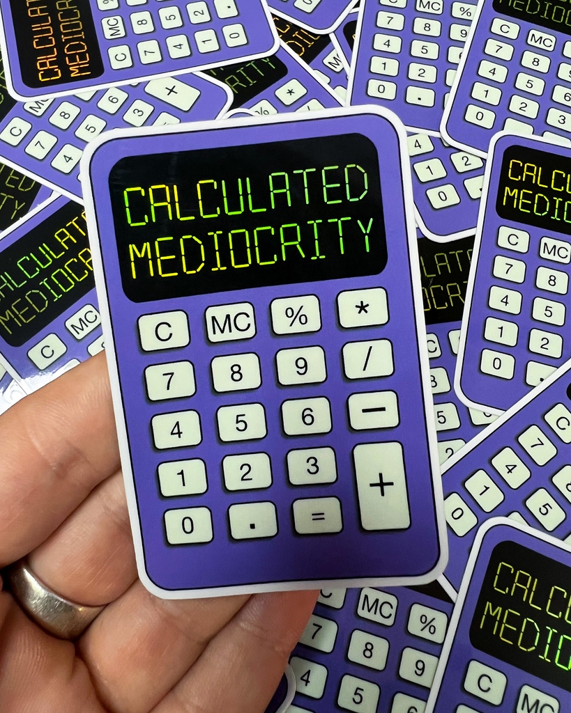 StickerApp's tweet photo. It’s all in the holographic details 😎
Design by: @itspoisoned_sorry
For this effect, choose holographic for the material and request ‘holographic text’ in the comments. Then, we fix!
#stickerapp #customstickers #holographic #calculatedmediocrity https://t.co/42yh764CG7