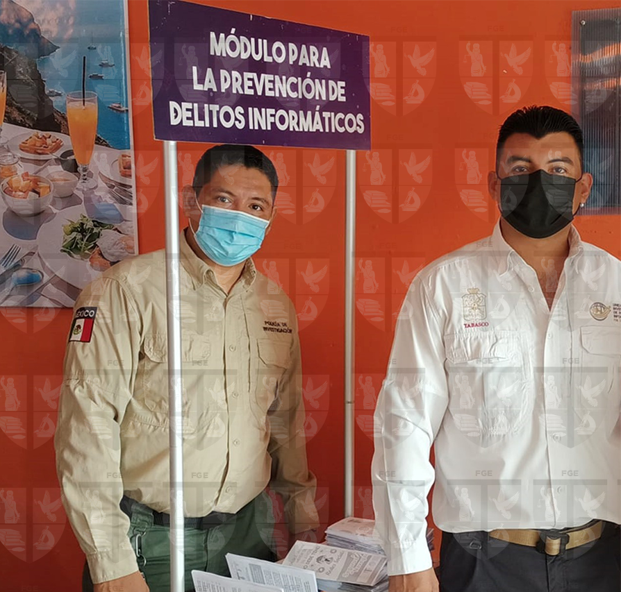 UIDIFGETabasco's tweet photo. La Unidad de Investigación de Delitos Informáticos (UIDI) participó en la Jornada Laboral Petrolera, realizada en Reforma Chiapas, impartiendo asesorías e información sobre ciberdelitos y prevención de los mismos.
#UIDI #FGETabasco #ComparteEnTusRedes https://t.co/mT7lPoYTN0