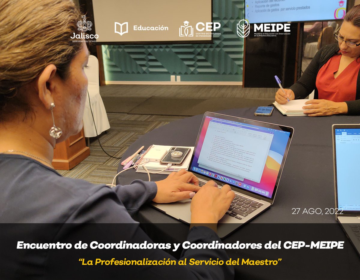 meipesej's tweet photo. Encuentro de Coordinadoras y Coordinadores del CEP-MEIPE “La Profesionalización al Servicio del Maestro”. https://t.co/Re42epayJx