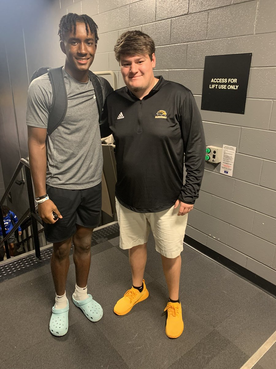 Had a great time at the <a href="/SouthernMissMBB/">Southern Miss MBB</a> camp. Thank you <a href="/Coach_Lewis35/">Landon Lewis</a> for the invite <a href="/CoachLadner/">Coach Ladner</a>