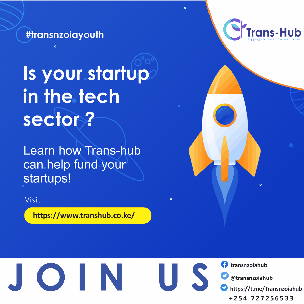 transnzoiahub's tweet photo. #transnzoiayouth 
---------
---------
𝗜𝘀 𝘆𝗼𝘂𝗿 𝘀𝘁𝗮𝗿𝘁𝘂𝗽 𝗶𝗻 𝘁𝗵𝗲 𝘁𝗲𝗰𝗵 𝘀𝗲𝗰𝘁𝗼𝗿?
-------
Learn how Trans-hub can help fund your startups!
Join us today.
-------
follow us on :
https://t.co/f0P9NguxTF
https://t.co/VfrkxM71bw
https://t.co/bKcUQgNjRE https://t.co/FGIjVQTweW