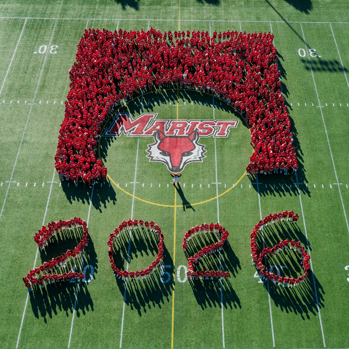 Now entering: The Class of 2026! Welcome to the Red Fox Family! 🦊 #Marist #MoveInDay #CollegeFreshman #RedFoxFamily
