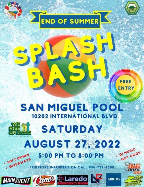 z93LDO's tweet photo. End of Summer Bash de 5-8pm en 10202 International Blvd. #Z93Laredo #HolaLaredo https://t.co/KRsTySf8KB