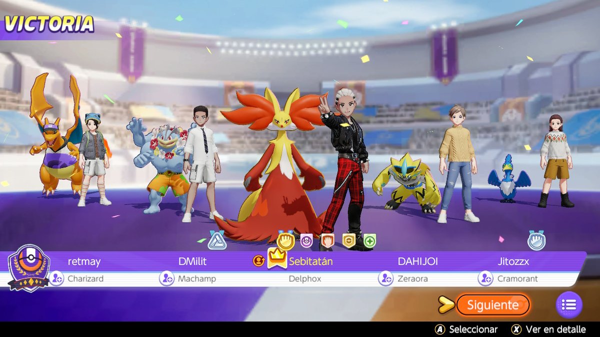 Seba_rs27's tweet photo. Te querés llevar alguna otra medalla Seba?
#Delphox #PokemonUNITE #NintendoSwitch https://t.co/sypU79zcnH