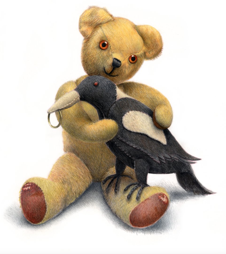 janehissey's tweet photo. A little late with #colour_collective this week. It's #magpie and #bear for #kohl and #peach! https://t.co/7uYGq0UJ3u