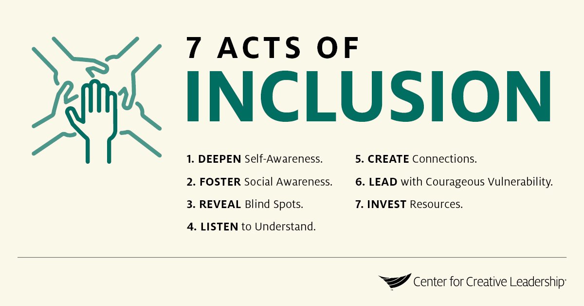 CCLdotORG's tweet photo. Inclusive leadership starts at the top. https://t.co/ZO0MmWugEm #inclusion https://t.co/avqctpHyjO
