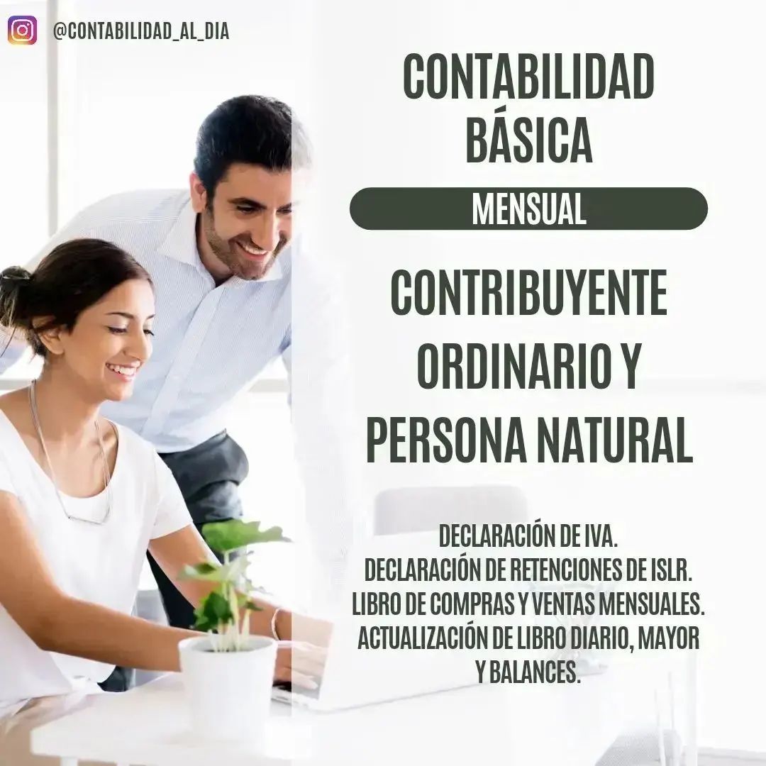 contable_aldia's tweet photo. Tenemos promociones activas para llevar tu Contabilidad mensual.
☎02124215280/04242323626
icsh.contabilidad@gmail.com
Déjanos tu correo electrónico para enviarte toda la información detallada 😉❤️ #Contabilidad #Caracas #Venezuela #SanAntonioDeLosAltos https://t.co/eTRPVMABdV