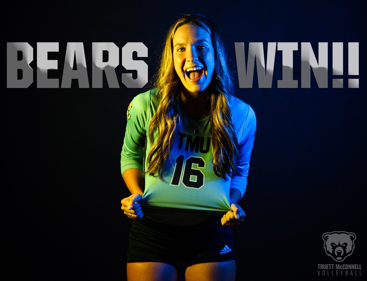 TMUBears's tweet photo. 🚨BEARS WIN🚨

🏐🐻Lady Bears secure third straight victory over Clinton College(3-0)—Final match set for 6PM against tournament host, Carolina University…#WeAreTMU https://t.co/Oam0CiUo3w