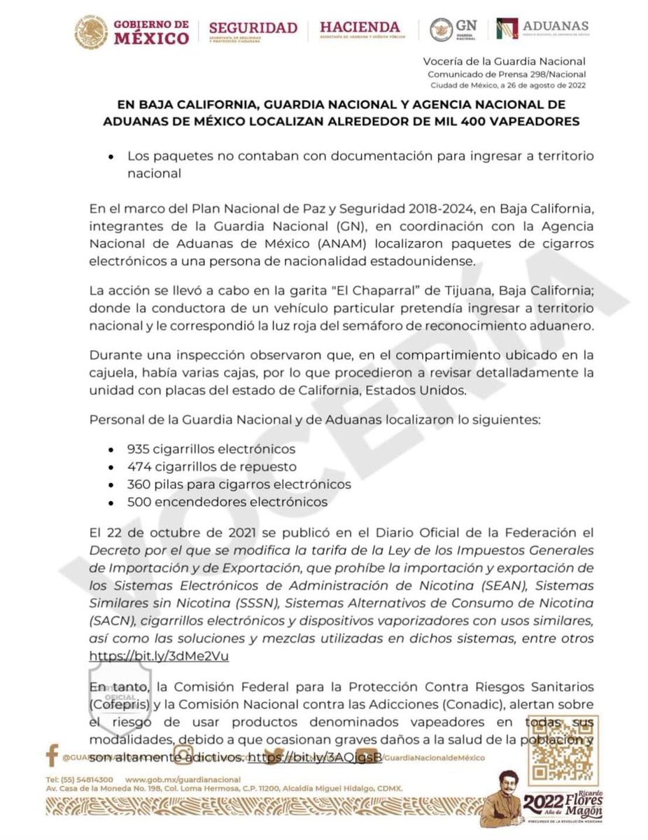 Horacio Duarte Olivares tweet media