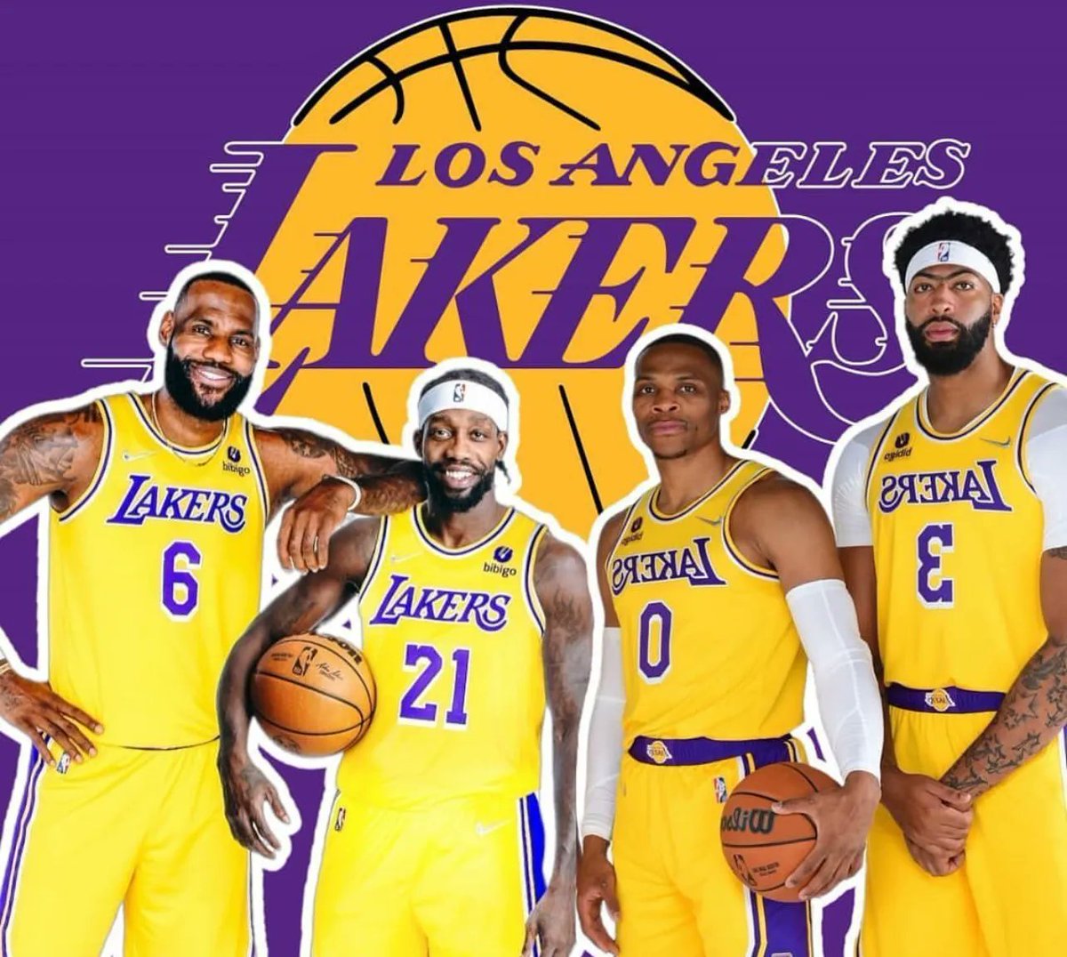 LakersDailyCom's tweet photo. "Patrick Beverley and Russell Westbrook actually could be the most dangerous defensive backcourt in the NBA." 

- Kendrick Perkins https://t.co/eYXMjLzWmg