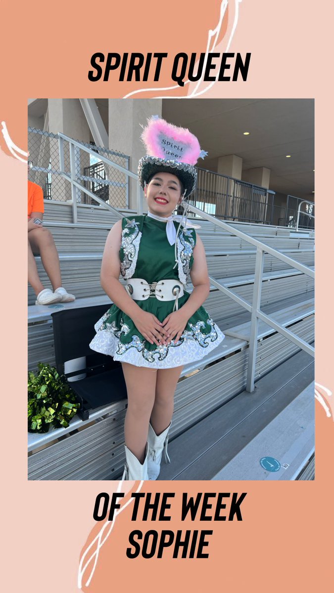 NFHSterling's tweet photo. ✨Our first Spirit queen ✨ https://t.co/vpv4oruHU1