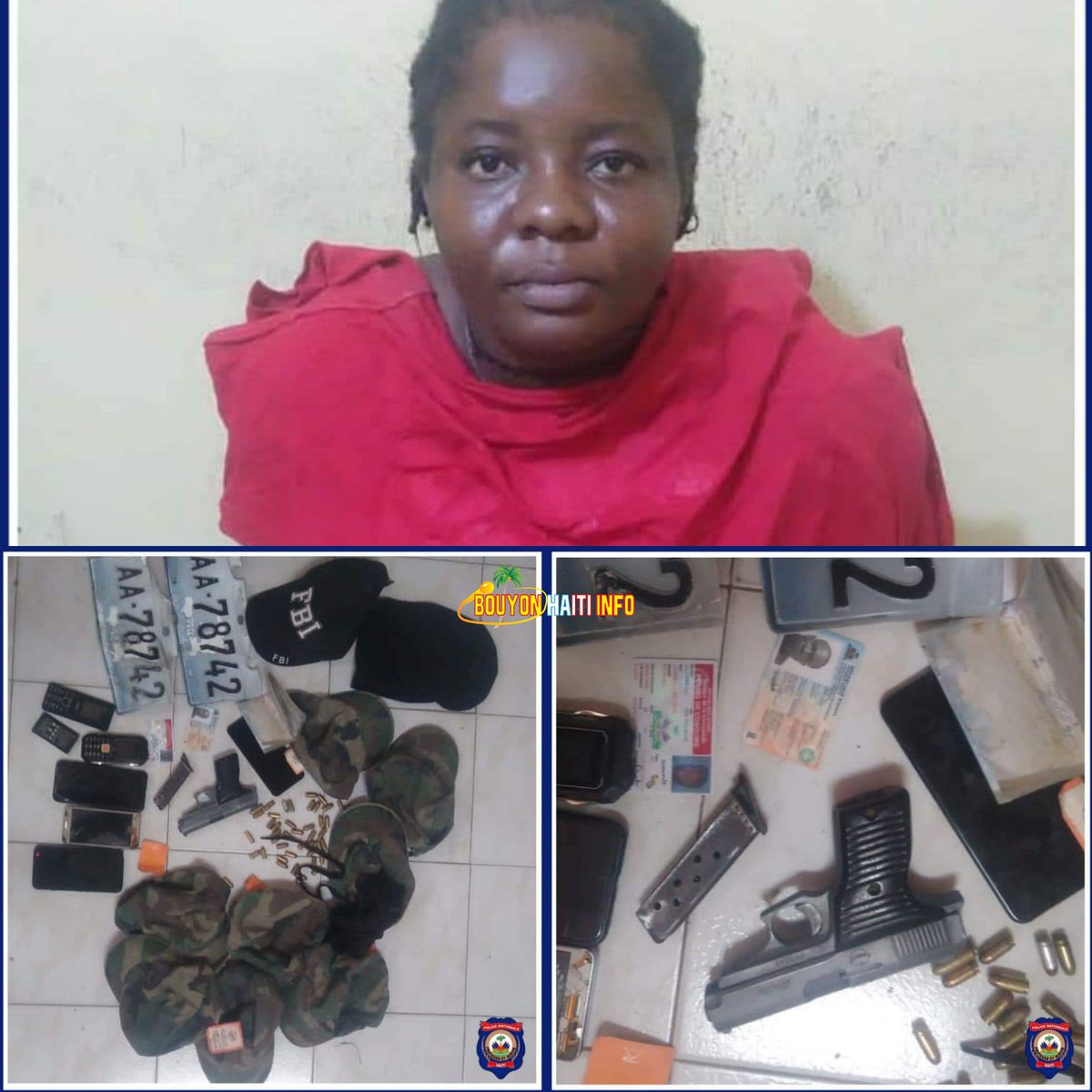 BouyonHaiti's tweet photo. La Police Nationale d'Haïti à travers une nouvelle opération ce samedi 27 août a libéré trois otages à Bon Repos séquestrés par les gangs de la Croix Des Bouquets, une complice a été arrêtée plusieurs matériels saisis lors de cette éventuelle opération.
#BHI https://t.co/rBvjutF2i1