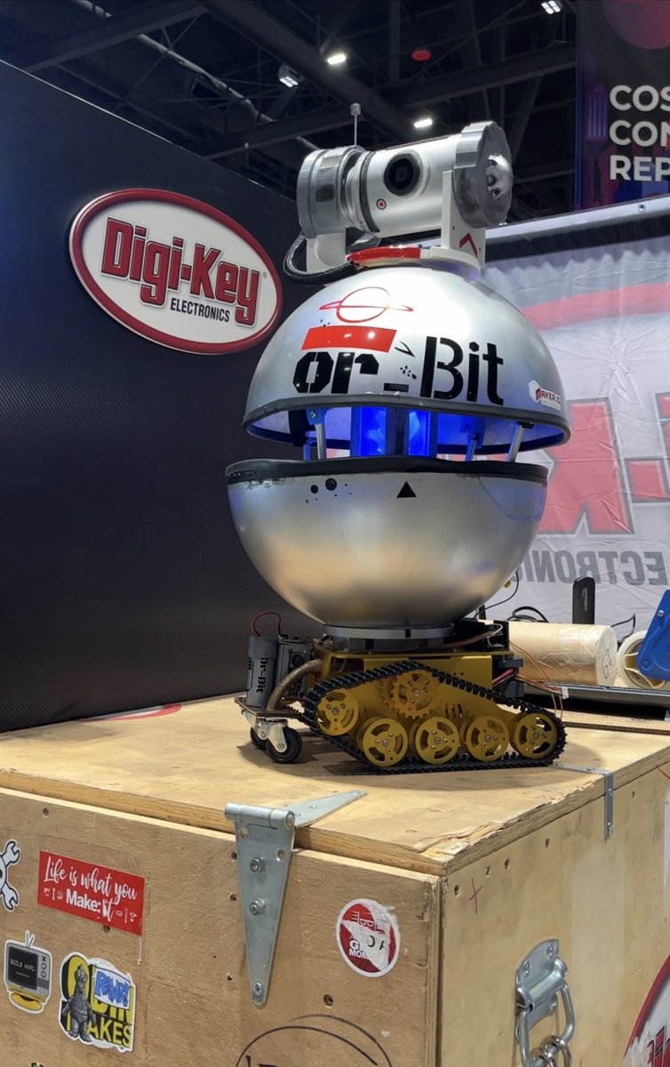 MsHaughs's tweet photo. Canβt get over how many cool robots we saw at @SiliConSJ! Now to figure out how to help my Ss turn their boxes w/wheels into something like this π
#MakerGoals #MakerEd https://t.co/dciXyg94nz