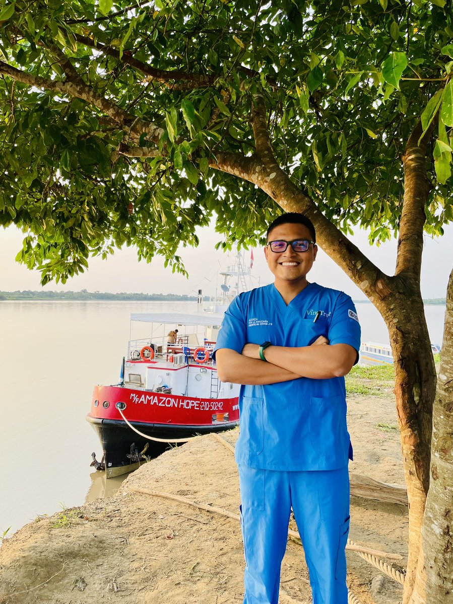marco_paima's tweet photo. Gracias Amazon Hope 2, aprendí muchísimo, personal y profesionalmente hablando, conocí gente maravillosa, ¡cómo te voy a extrañar! 🚢
#amazonia #loreto #medicina #vinetrust #pmeap #amazonhope2 https://t.co/x9YOAf18vg