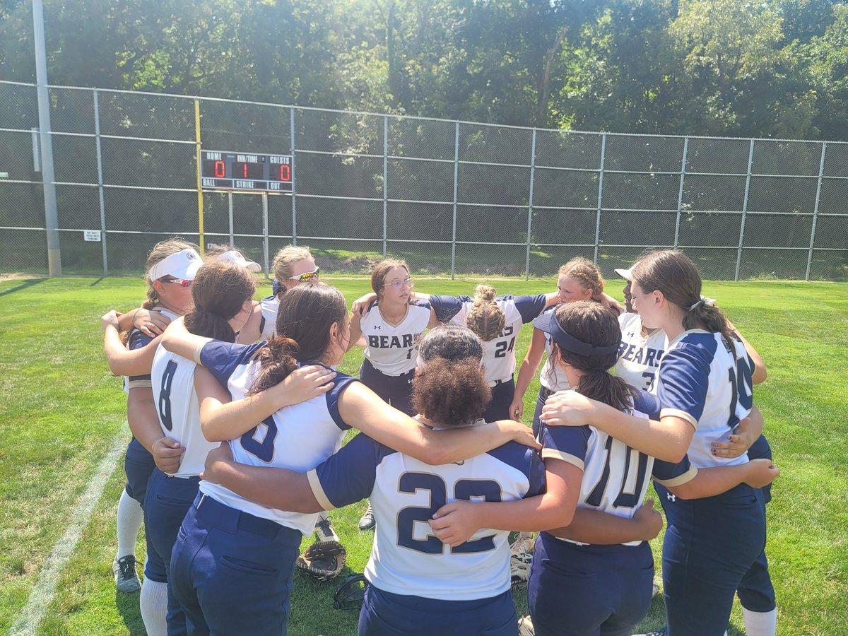 Had some tough games to start off the Greater KC Tournament,  but ended strong with a big 13-12 win against St. Teresa's.   #BearStrong