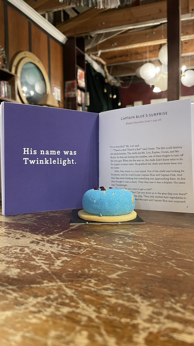 826valencia's tweet photo. Head to @craftsmanwolves anytime before 9/26 to buy this student-inspired cake! 🧁 25% of all proceeds will benefit our programs and students. Thank you for your continued support, C&amp;W 💙 #826valencia #826Day celebration https://t.co/e706vWA2zW