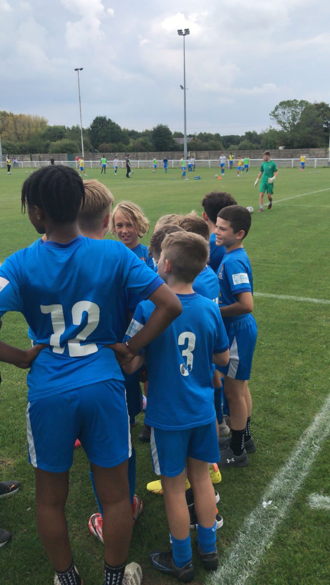IrlamFC's tweet photo. Great to see our young players involved in the build up to today's game, and as mascots to accompany the players onto the pitch
#futurestars #community https://t.co/kvfNU1myxB