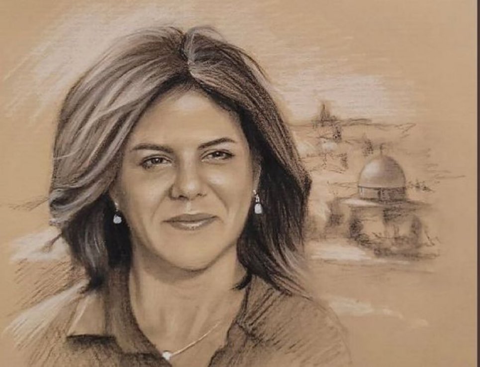 jamalrayyan's tweet photo. الكيان الصهيوني الجبان ترعبه صورة شرين ابو عاقلة لانها رمز #فلسطين ،اعيدوا نشر صورتها https://t.co/DtV35DxxKi