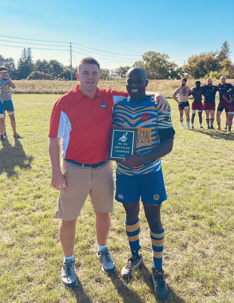 Congratulations to <a href="/BalmyBeachRFC/">Balmy Beach Rugby</a> on their TRU Men’s Plate Championship!