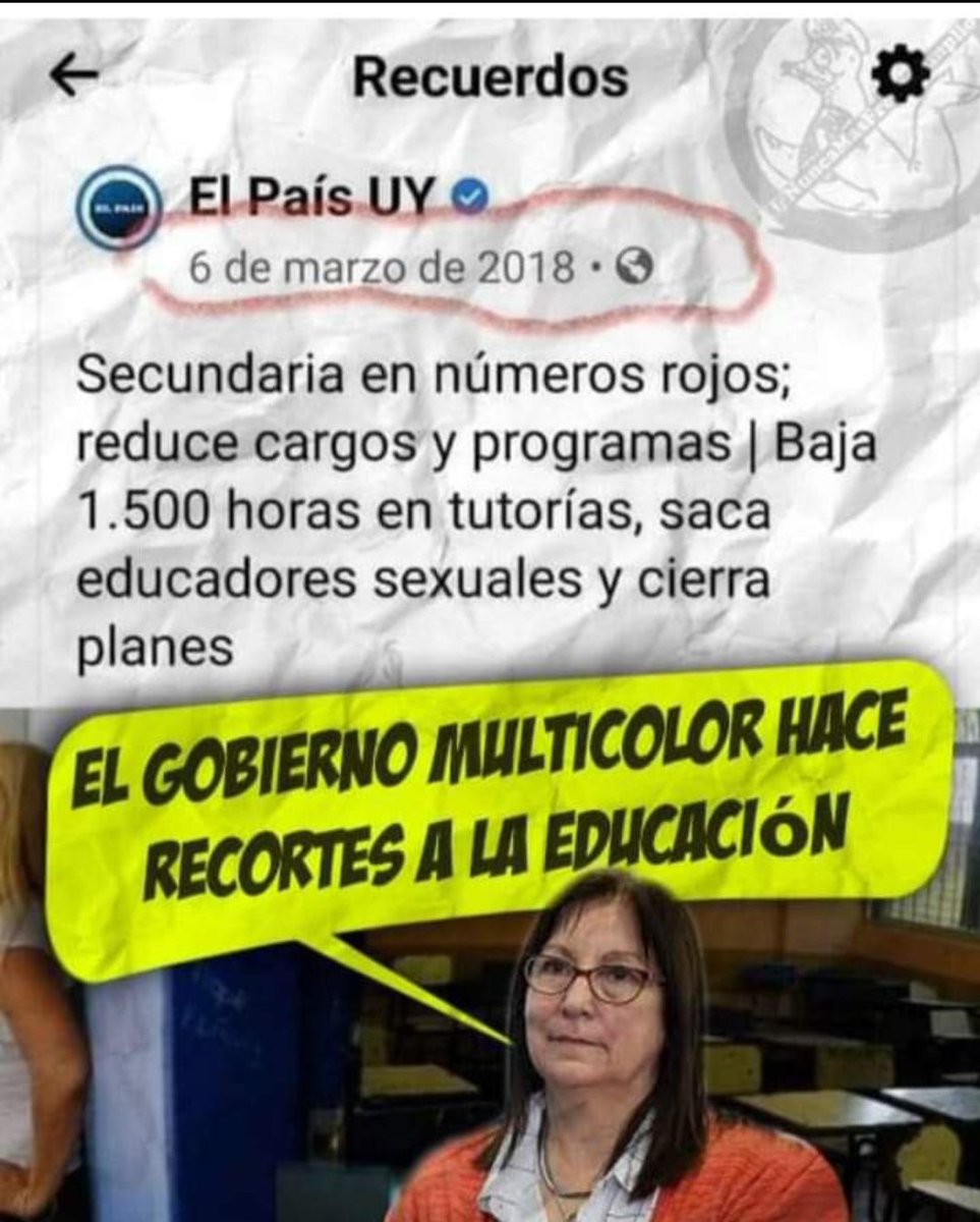 lacanariauy's tweet photo. Como tienen memoria selectiva, acá les dejo un "recuerdito" @FenapesUruguay @PITCNT1 @Frente_Amplio https://t.co/QJsQblgU9n