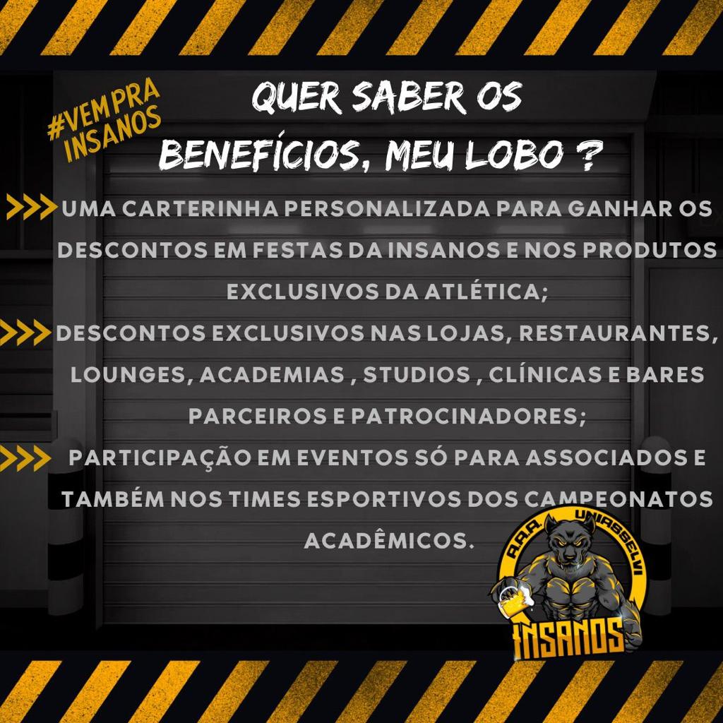 InsanosUni's tweet photo. Os benefícios de ser um Lobo Insano ! 🐺⚠️

Vem !!!🍺🚀⚠️🐺
#atletica #insanos #uniasselvi #corumba #pantanal #academicos #associados #a.a.a.u #festas #produtos #lobo  #campeonatoacademico #nivelsuperior #fisioterapia #periciacriminal #fisica #biomedicina #administração &amp; outras https://t.co/dXKG3CITCK