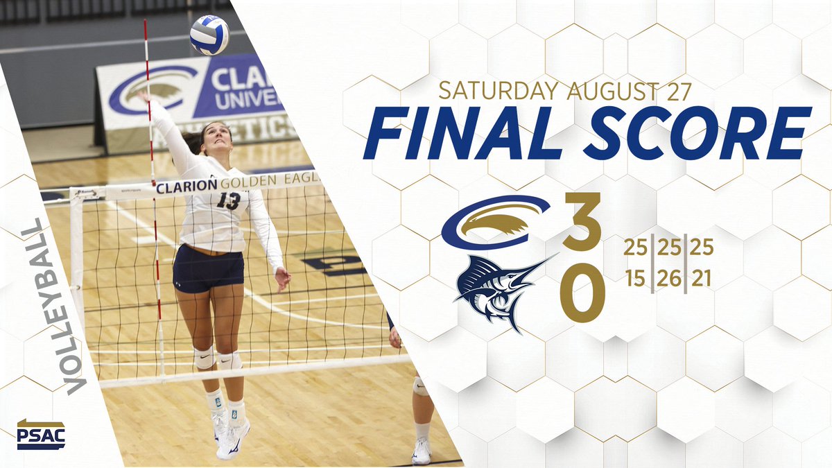 Clarion Golden Eagles tweet media