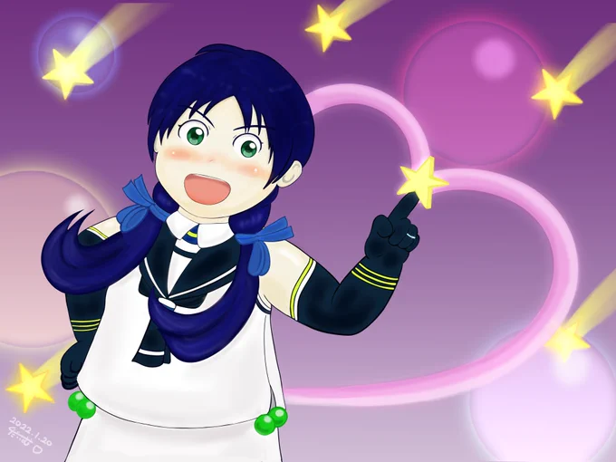#自分の好きなキャラ一人の画像を四枚貼る がってんだ! 