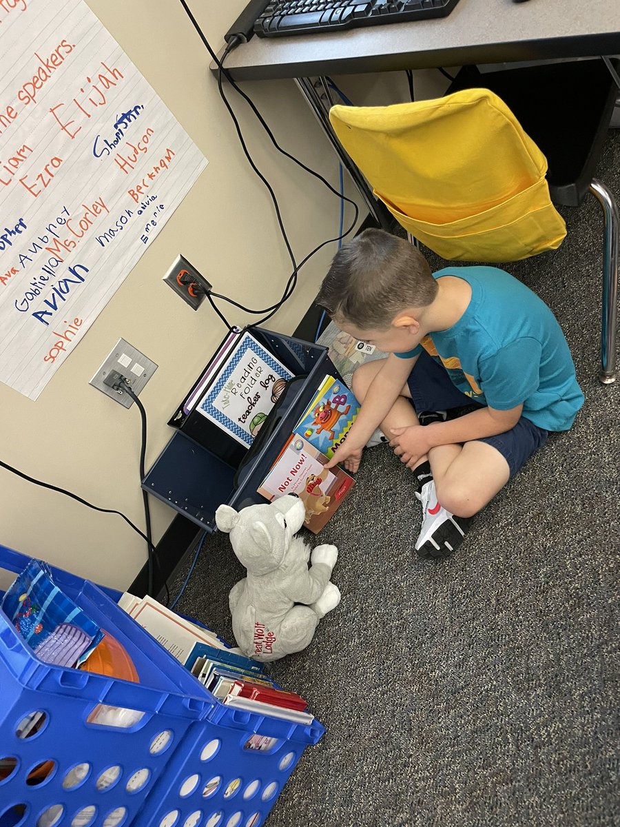 MCorley_ASE's tweet photo. Literacy stations are in full swing in first grade @HumbleISD_ASE My students were hard at work this week learning to #readtoself #wordwork #buddyreading #workonwriting @KWhite_ASE https://t.co/YcaxcnjKsM