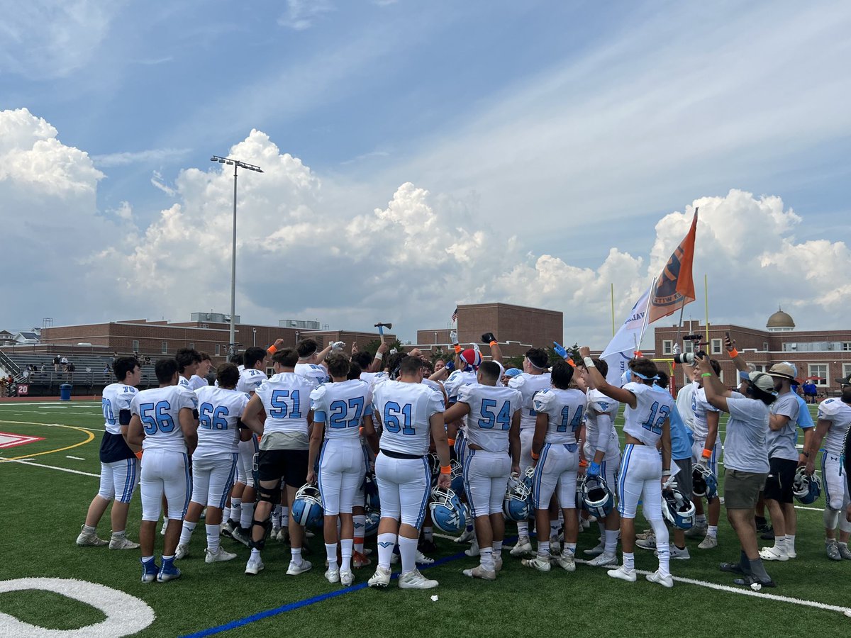 CoachKotlarz's tweet photo. WVFB 1-0, let’s go!!! #northjerseyfootball ⁦@wvalleyathletic⁩ ⁦@VarsityAces⁩ https://t.co/ShUTxGGVNV