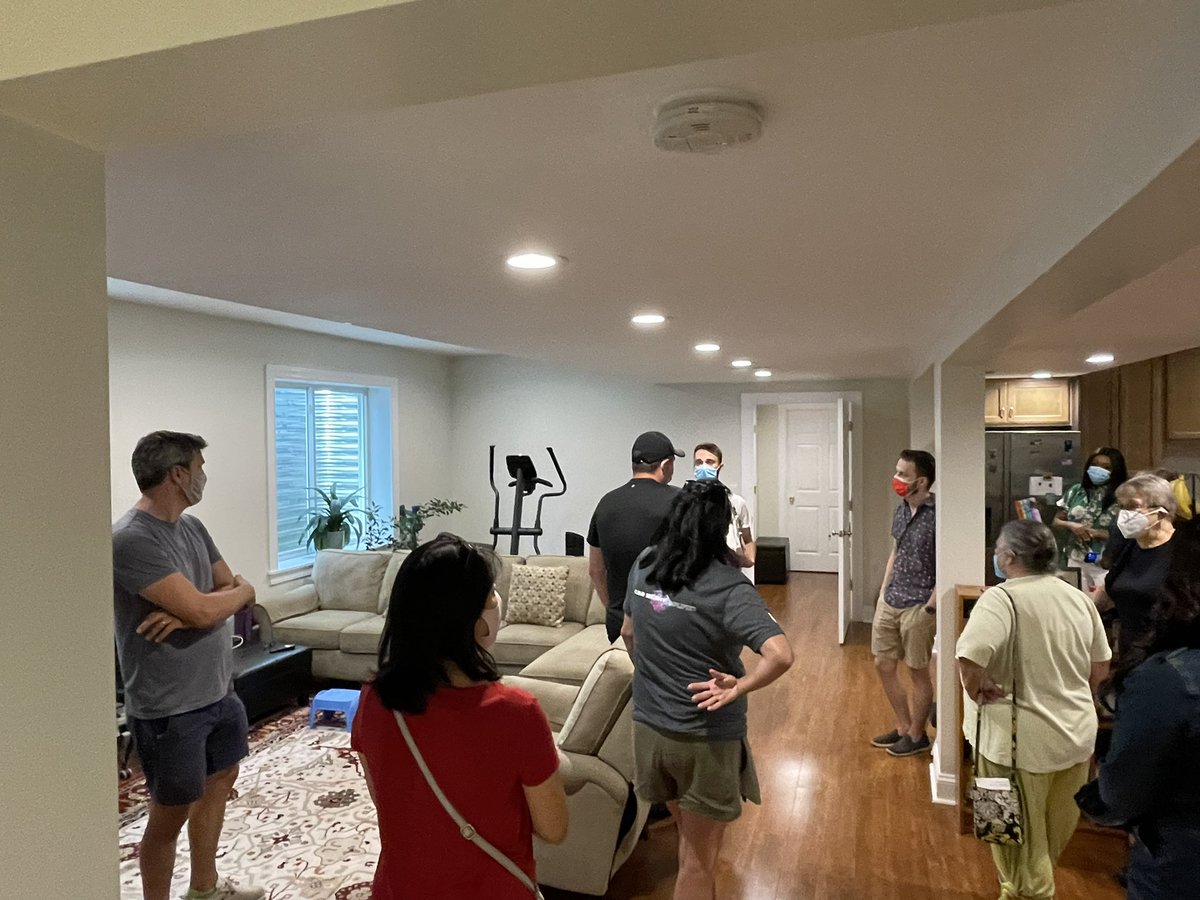 Build yourself an ADU on Twitter "The Evanston ADU Tour started. First