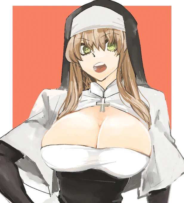 おっぱいが描きたくてマリアさん描いてたら途中で満足してしまったので供養
気力があれば完成させたい 