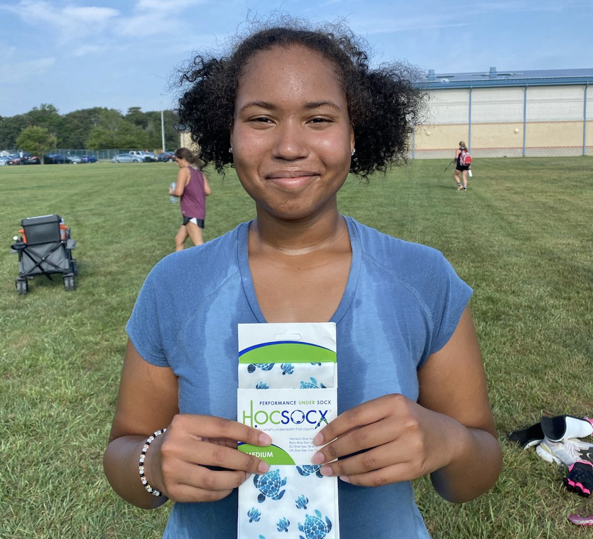 Congrats to our 3rd player of the week, freshman Iyanna Regan. Iyanna impressed us all week with her determination, especially during conditioning.  Her never quit attitude is inspiring and we can’t wait to see Iyanna continue to improve.