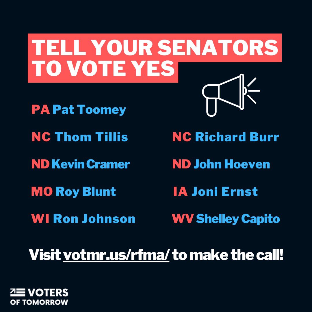 VotersTomorrow's tweet photo. The Respect for Marriage Act is set to come to a vote in the Senate soon. 

It’s time for Gen Z to tell Congress that everyone has the right to marry who they love.

Head to to https://t.co/rt81j03d2f to call your Senators and tell them to vote YES. https://t.co/SHriatEPr6