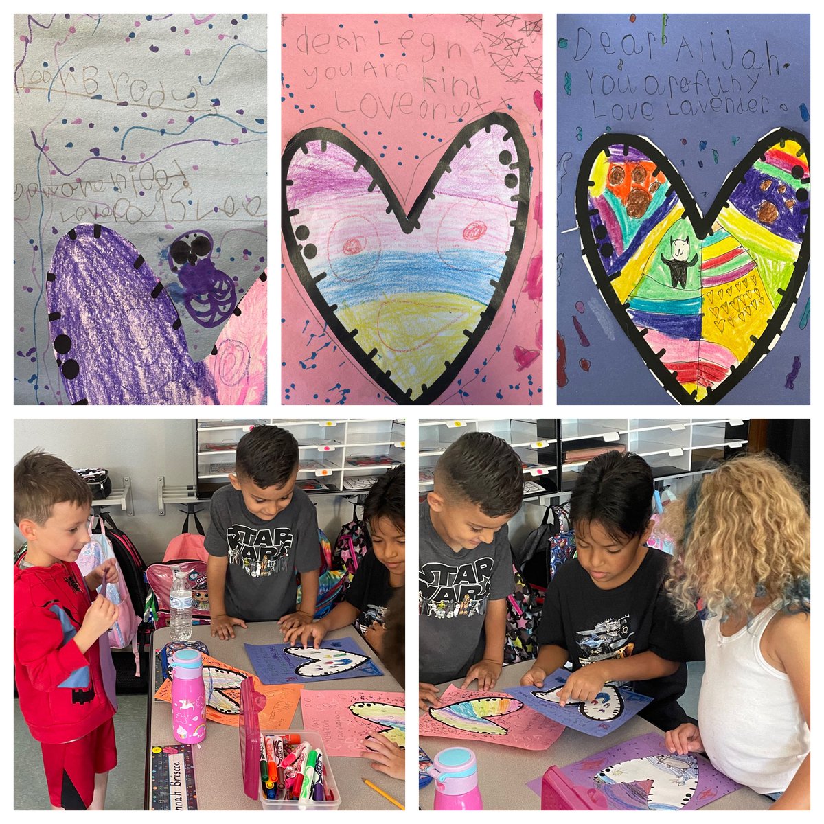 Teach_withHart's tweet photo. After discussing compliments and affirmations we wrote letters to one another. The smiles were priceless! @3TrailsTigers @ISDSchools #isdstrong #isdfirst #3TEpride https://t.co/FzF1m3q1EI