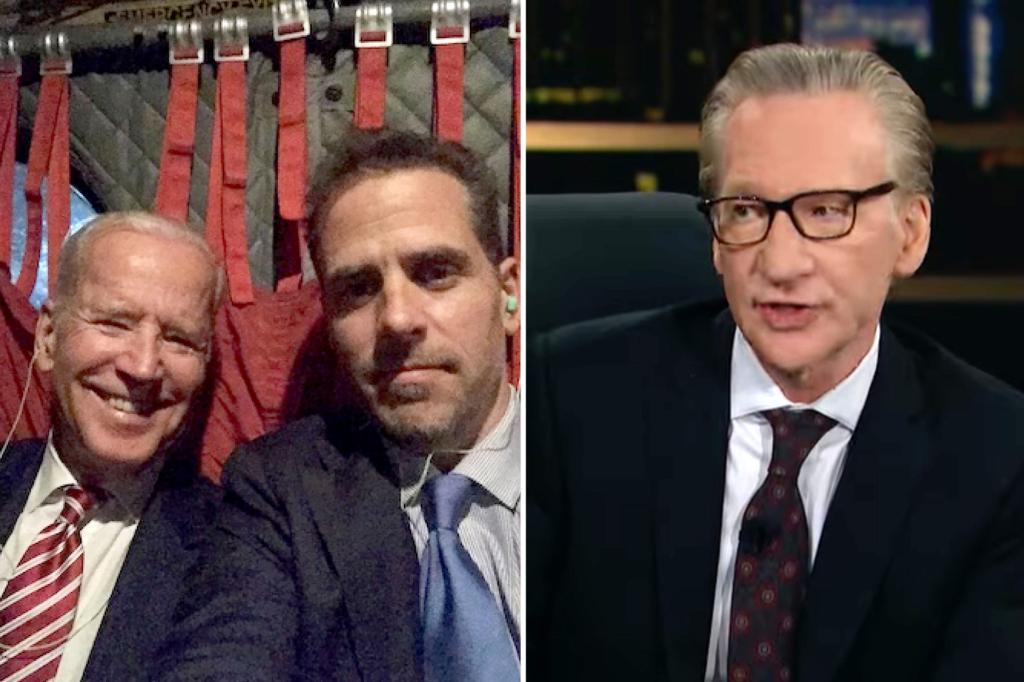 nypost's tweet photo. Hunter Biden laptop story was suppressed in 'conspiracy to get rid of' Trump, Bill Maher says https://t.co/fjKMbfiZQY https://t.co/eWyBggw7Xs