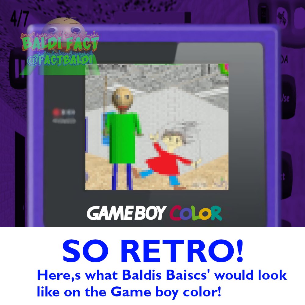 Wow! #BaldisBasics #Facts