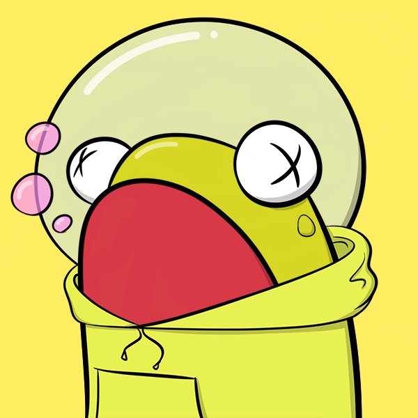 jacktheribbit's tweet photo. hiding away in the mud... woke up after long nap to the noise of the bubble gang ... came to me hungry for flies... 

@FlyFrogsNFT do the magic 🐸... smells like tad spirit again... https://t.co/ySFdDUExu7