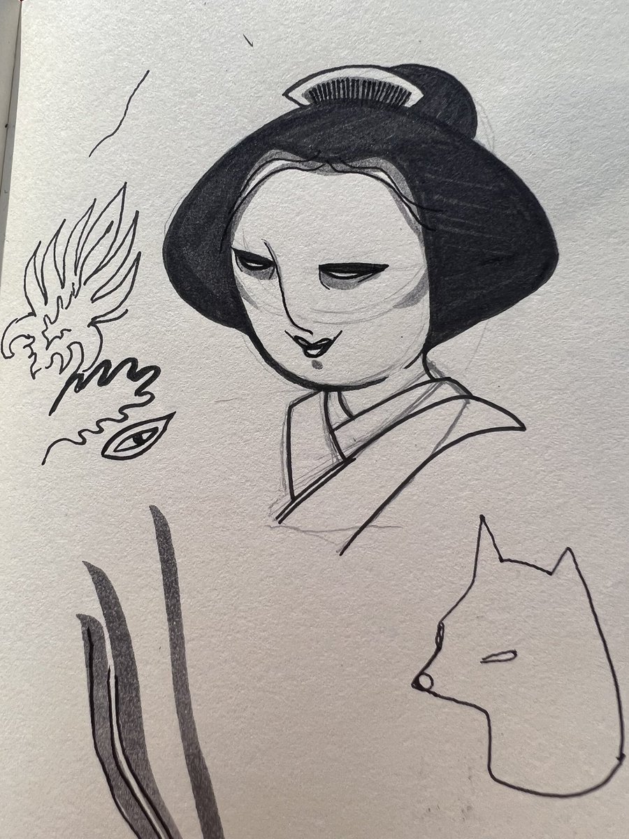 charnleymw's tweet photo. Sketchbook dump at the beach. https://t.co/tKR6hspOed