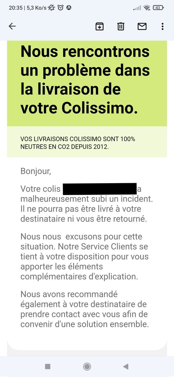 AlexandreRideau's tweet photo. @GroupeLaPoste c'est normal ça ? @UFCquechoisir @60millions https://t.co/G5XRjztnVG