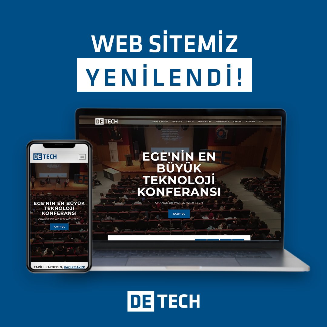 ieeedetech's tweet photo. Web sitemiz yenilendi! Ziyaret etmeyi unutmayın.
https://t.co/ixYD9XtiPf https://t.co/QQ6LypwTnf