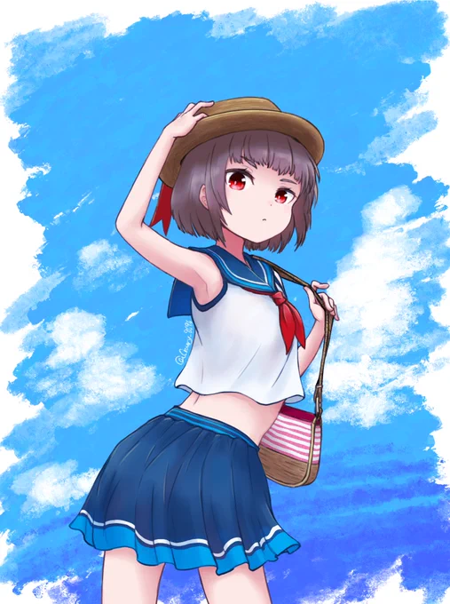 水着髭切ちゃん 